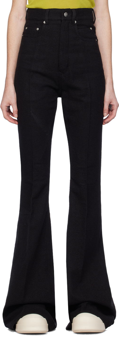 Панталони Rick Owens Bolan Trousers Черно | RO02C1329 WN, 0