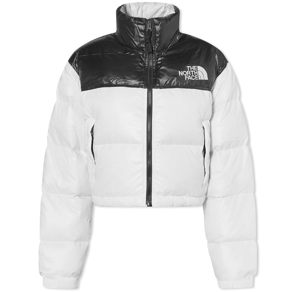 Пухо яке The North Face Nuptse Cropped Puffer Jacket Бяло | NF0A5GGE-LA9, 0