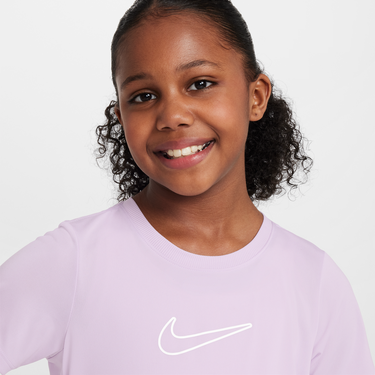 Тениска Nike Dri-FIT One Fitted Short Sleeve T-Shirt Лилаво | FZ5600-537, 2