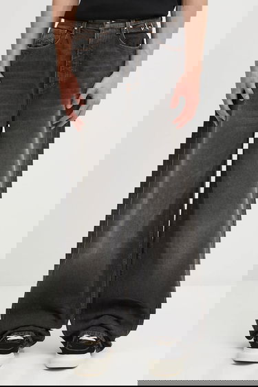 Дънки Rhude RHUDE Wide Leg Traxedo Черно | RHFW25DP01012, 0