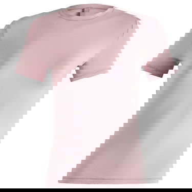 Тениска SKIMS Cotton Jersey T-Shirt Розово | AP-TSH-0638-DUSK, 0