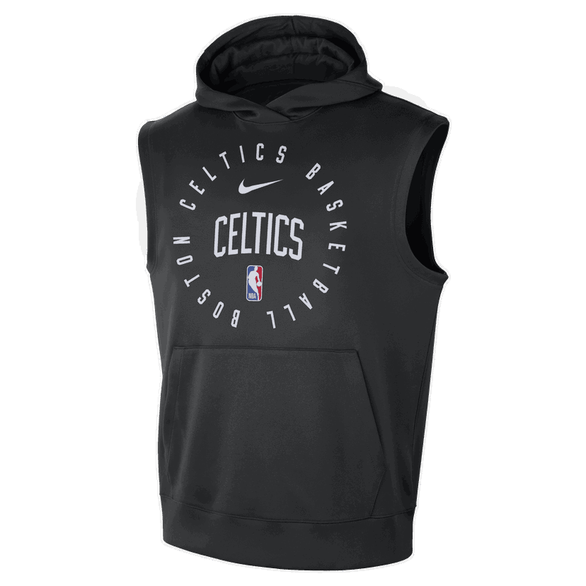 Суитчър Nike NBA Boston Celtics Spotlight Basketball Hoodie Черно | HJ9158-010