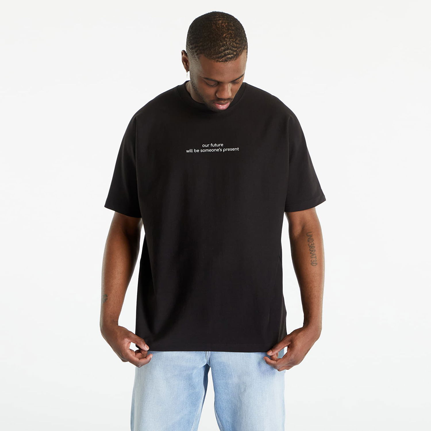 Тениска PREACH Overdropped Universe T GOTS Черно | 206282 900, 0