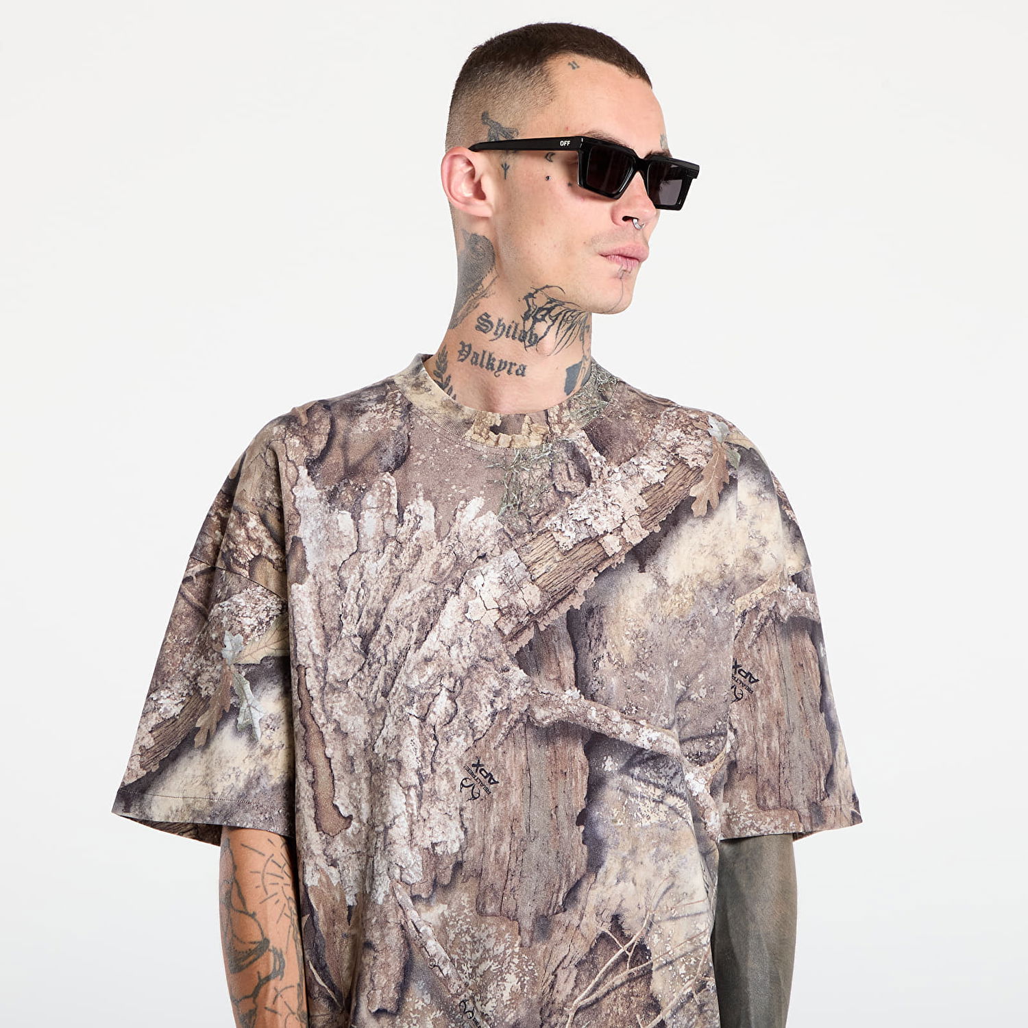 Тениска Represent Clo REPRESENT Real Tree Camo T-Shirt Кафяво | MLM100309-55, 1