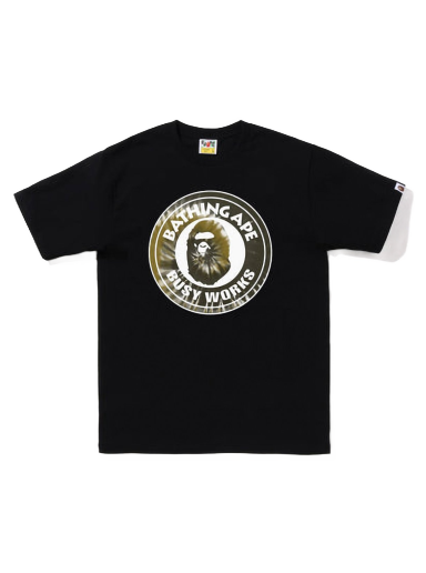Тениска BAPE Tie Dye Busy Works Tee Черно | 1I80-110-024
