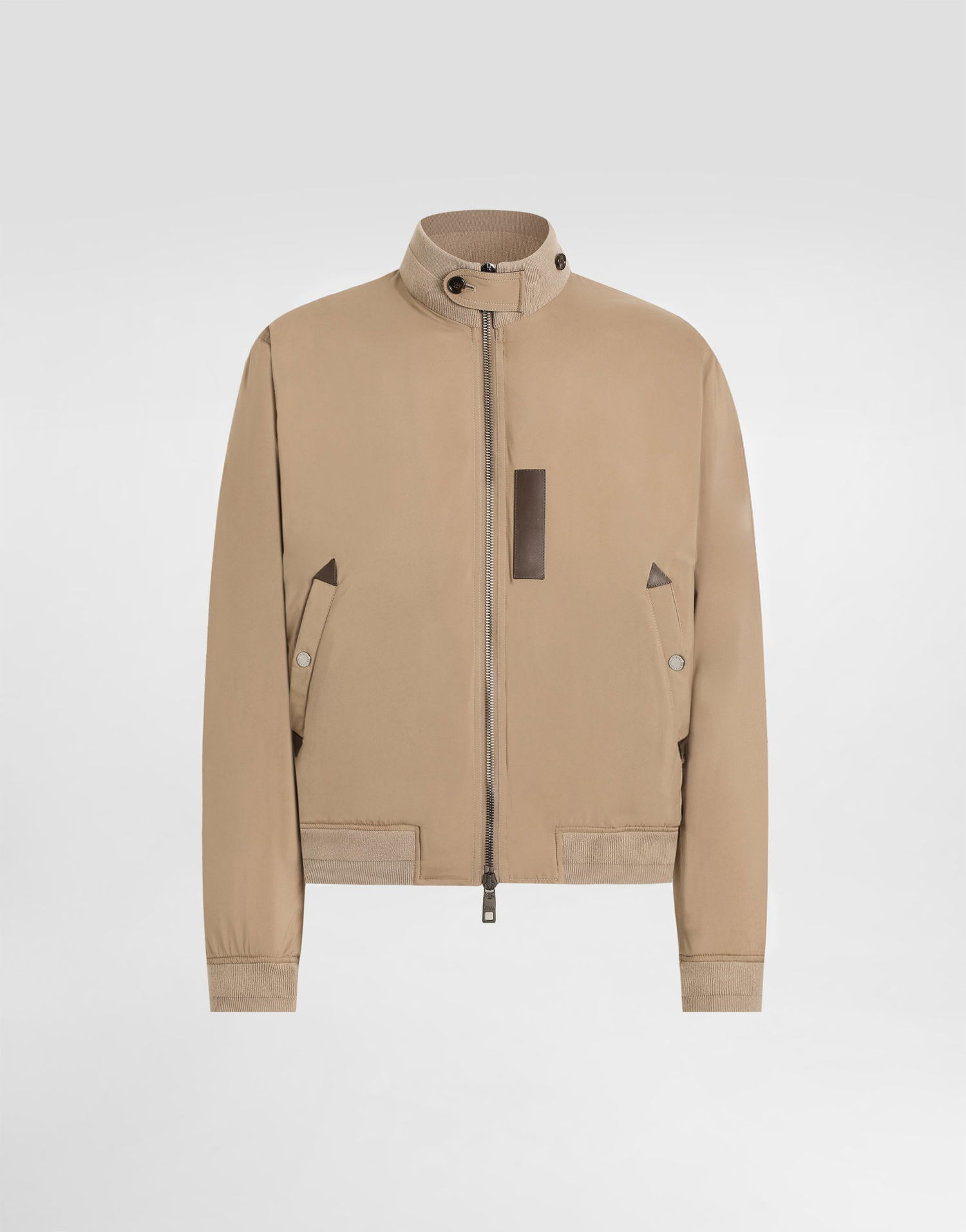Яке бомбър Dolce & Gabbana Dolce & Gabbana Padded Satin Bomber Jacket Бежово | G9BRATFUSN0M3725, 0