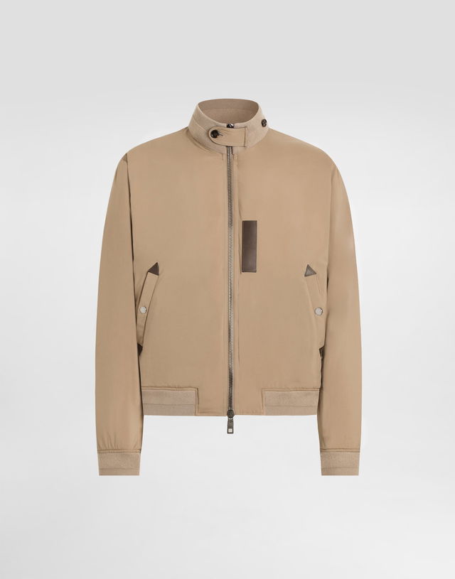 Dolce & Gabbana Padded Satin Bomber Jacket