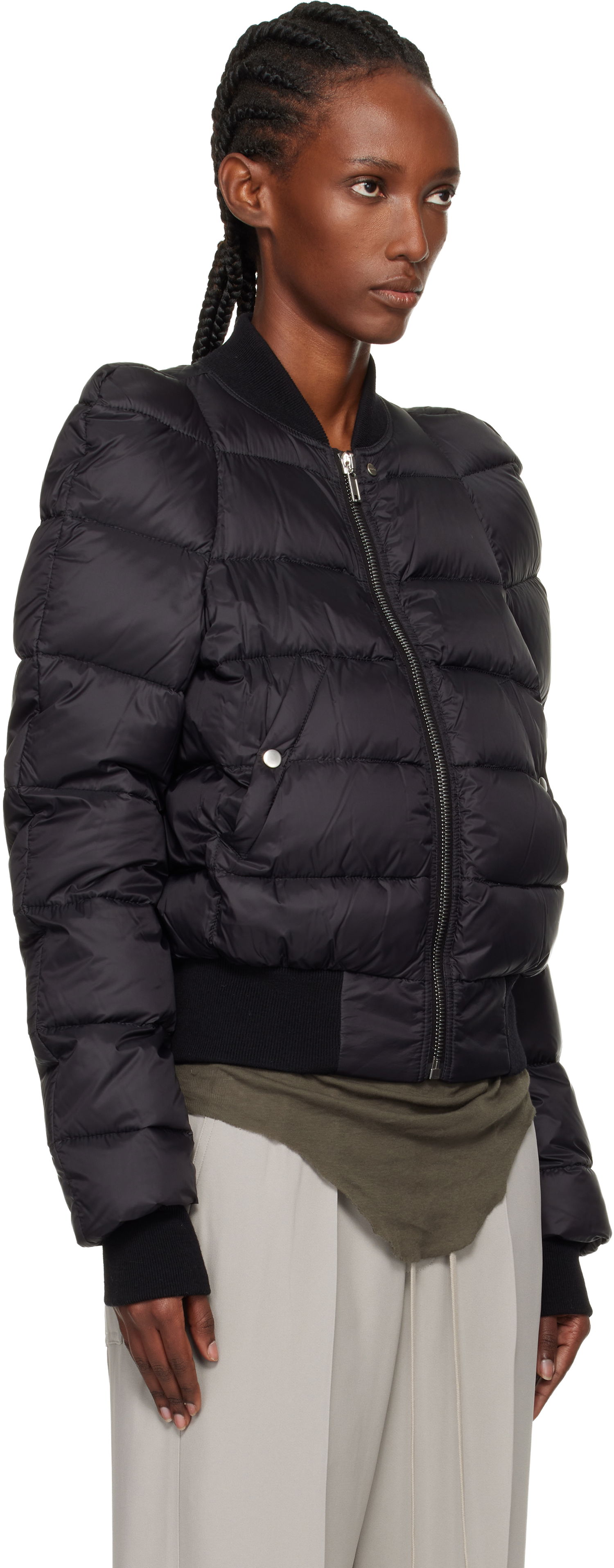 Пухо яке Rick Owens Concordians Duvet Flight Down Jacket Черно | RP02E4777 NPD1, 1