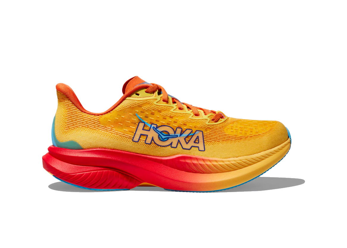 Кецове и обувки Hoka One One Mach 6 Poppy Squash (Women's) Оранжево
 | 1147810-PYS, 0