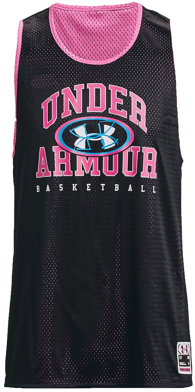 Фланелка Under Armour Under Armour Baseline Reversible Basketball Jersey Черно | 1377310-002