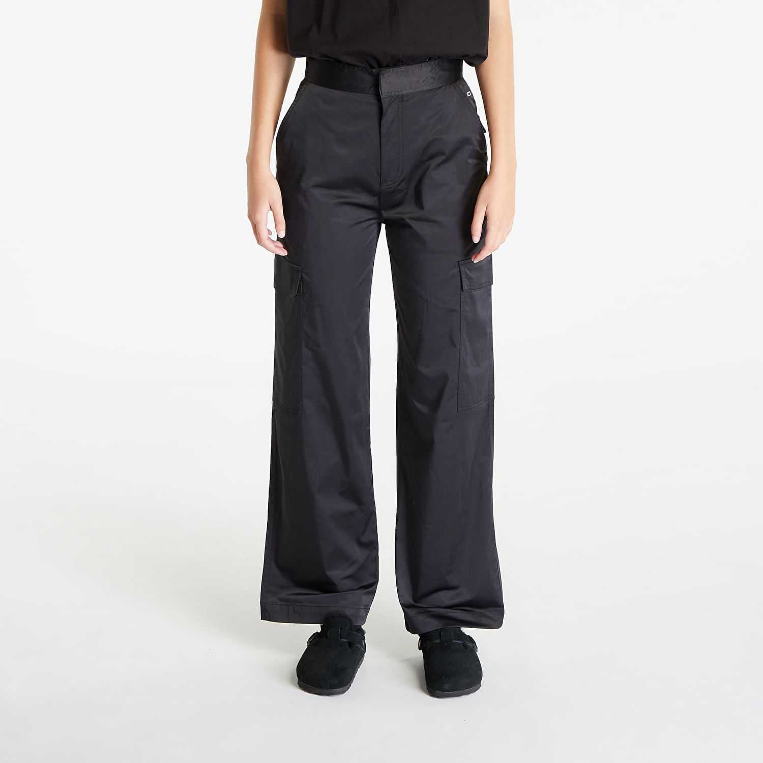 Панталони и дънки Tommy Hilfiger Tjw Satin Utility Черно | DW0DW16392 BDS, 0