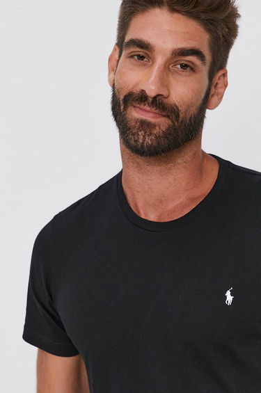 Тениска Polo by Ralph Lauren Cotton T-Shirt Черно | 714844756001, 1