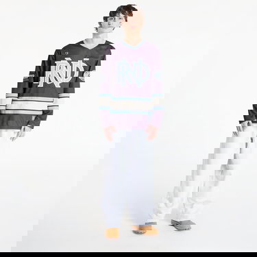 Фланелка RIPNDIP No Days Off Hockey Jersey Тъмно синьо | RNDHOL25105, 3