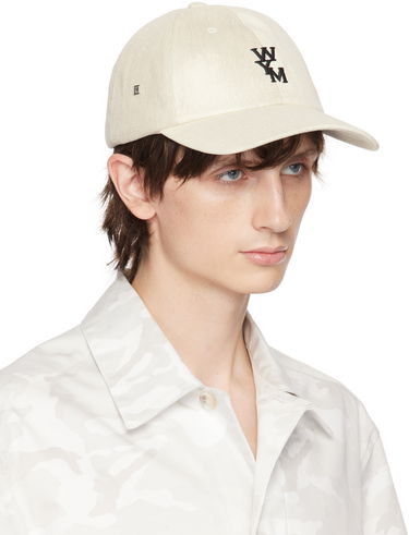 Шапка с козирка WOOYOUNGMI Ball Cap Синьо | W233AC51, 3