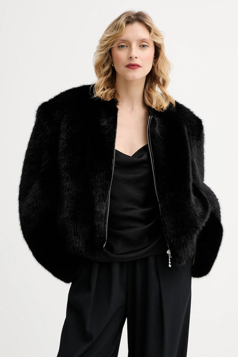 Яке STAND STUDIO Karly Faux Fur Winter Jacket Черно | 66411.9163