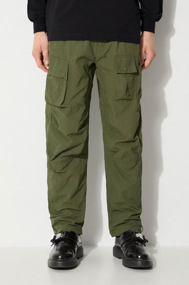 Карго панталони Maharishi Maharishi Veg Dyed Cargo Track Pants Зелено | 5040.OLIVE, 0