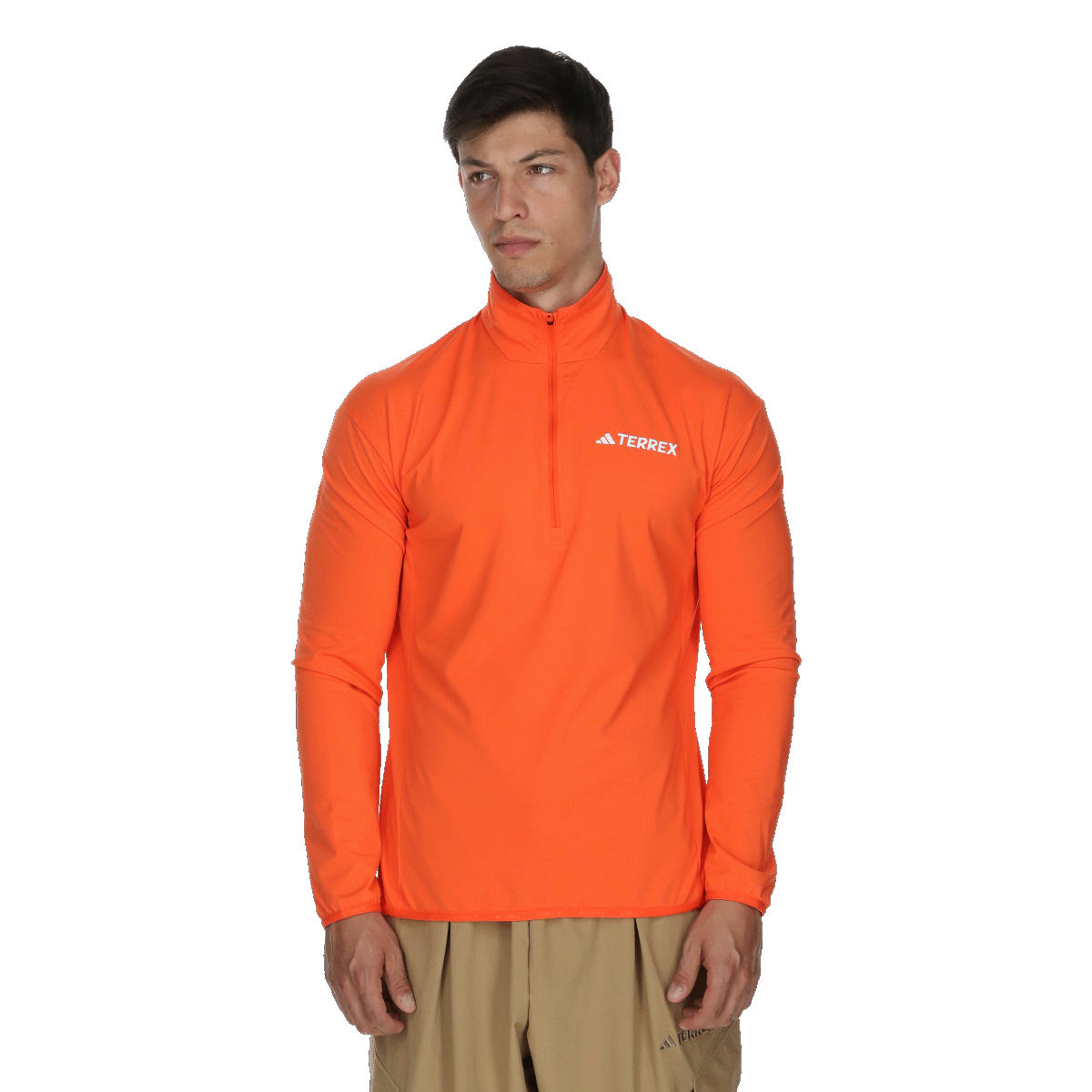 Суитчър adidas Originals Terrex Trail Half-Zip Long Sleeve Top Оранжево
 | JM0144, 0
