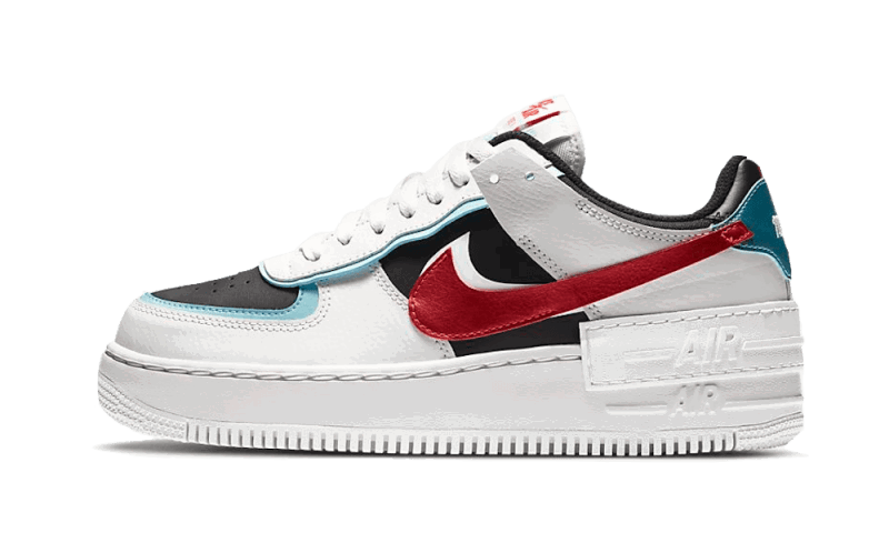 Кецове и обувки Nike Air Force 1 Shadow "Bleached Aqua" Бяло | DA4291-100, 0