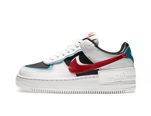 Кецове и обувки Nike Air Force 1 Shadow "Bleached Aqua" Бяло | DA4291-100