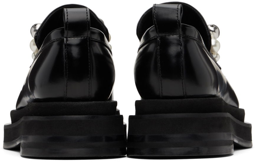 Облекло Simone Rocha Simone Rocha Bell Charm Heart Toe Platform Loafers Черно | LOF1B 0740, 1