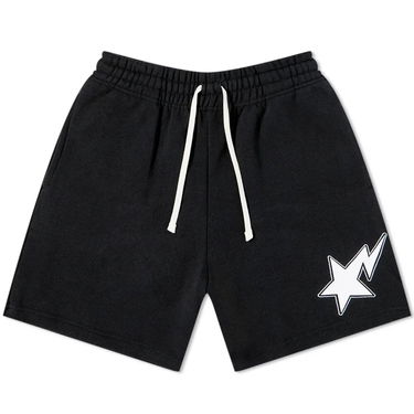 Къси панталони BAPE Sta Oversized Sweat Shorts Черно | 001SPI302005L-BLK, 2