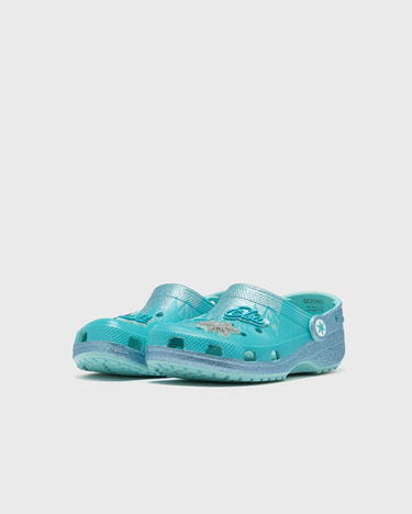 Кецове и обувки Crocs Frozen Elsa Glitter Classic Clog Sandals Slides Тюркоазено | 210235-90H, 3
