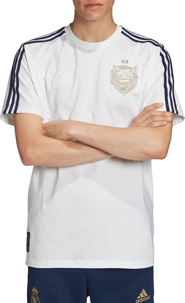 Фланелка adidas Performance Real Madrid Chinese New Year Бяло | fi4832, 0