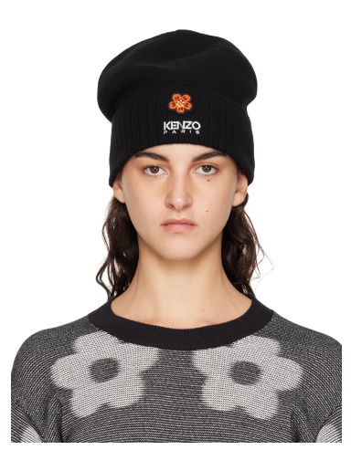 Шапка KENZO Paris Boke Flower Beanie Черно | FD68BU191KWB