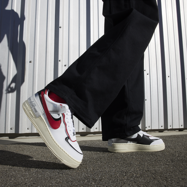 Кецове и обувки Nike Air Force 1 Shadow Бяло | FN6335-100, 1