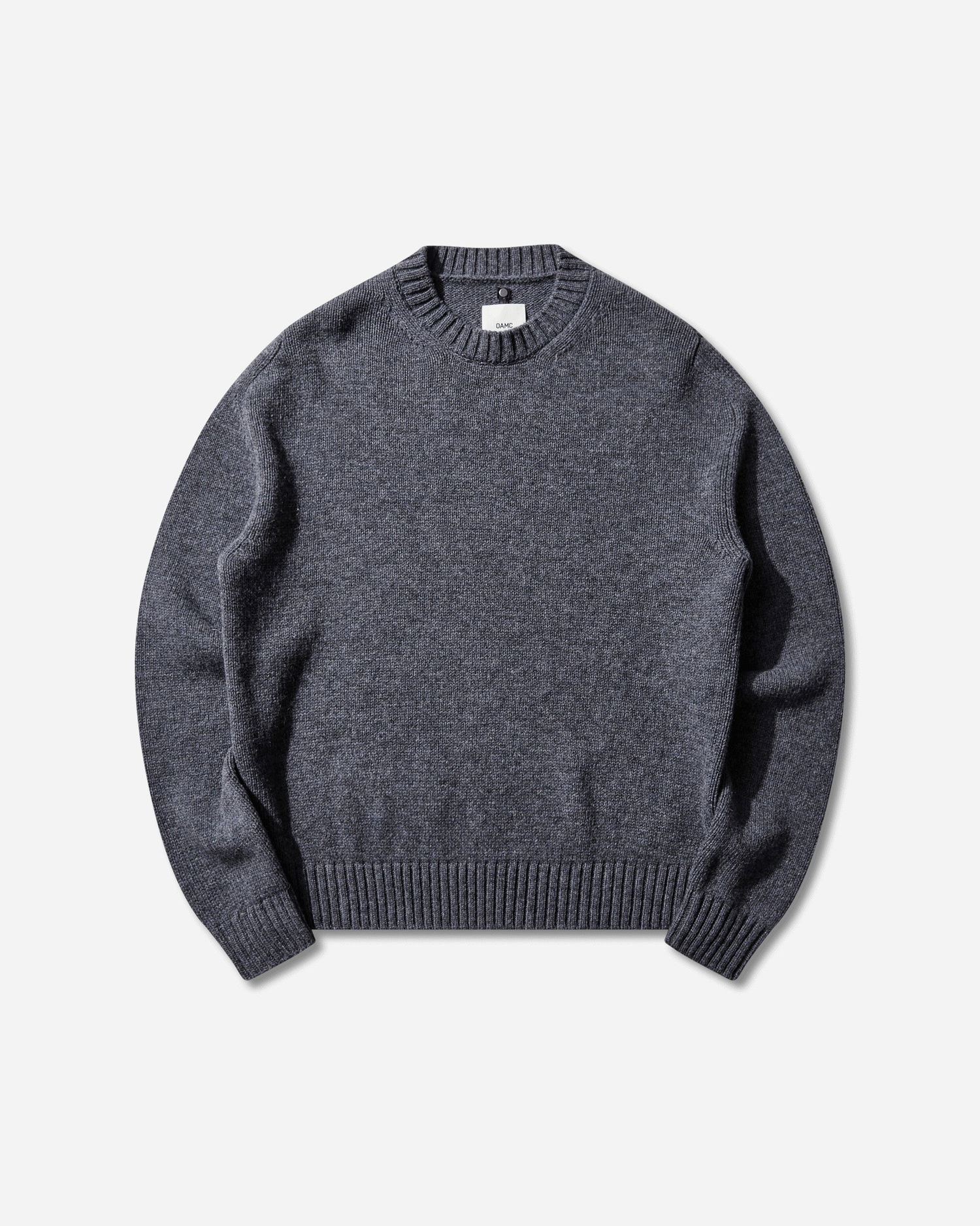 Пуловер OAMC Whistler Crewneck Sweater Сиво | OAF5MM08AP-FL004 560, 0