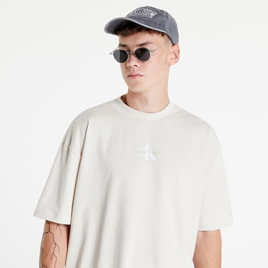 Тениска CALVIN KLEIN Jeans Monogram Boyfriend Fit Tee Бежово | J20J217903 ACF, 3