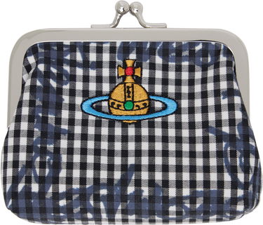 Портфейл Vivienne Westwood Vivienne Westwood Gingham Frame Coin Pouch Черно | 56010006W-W011T-, 0