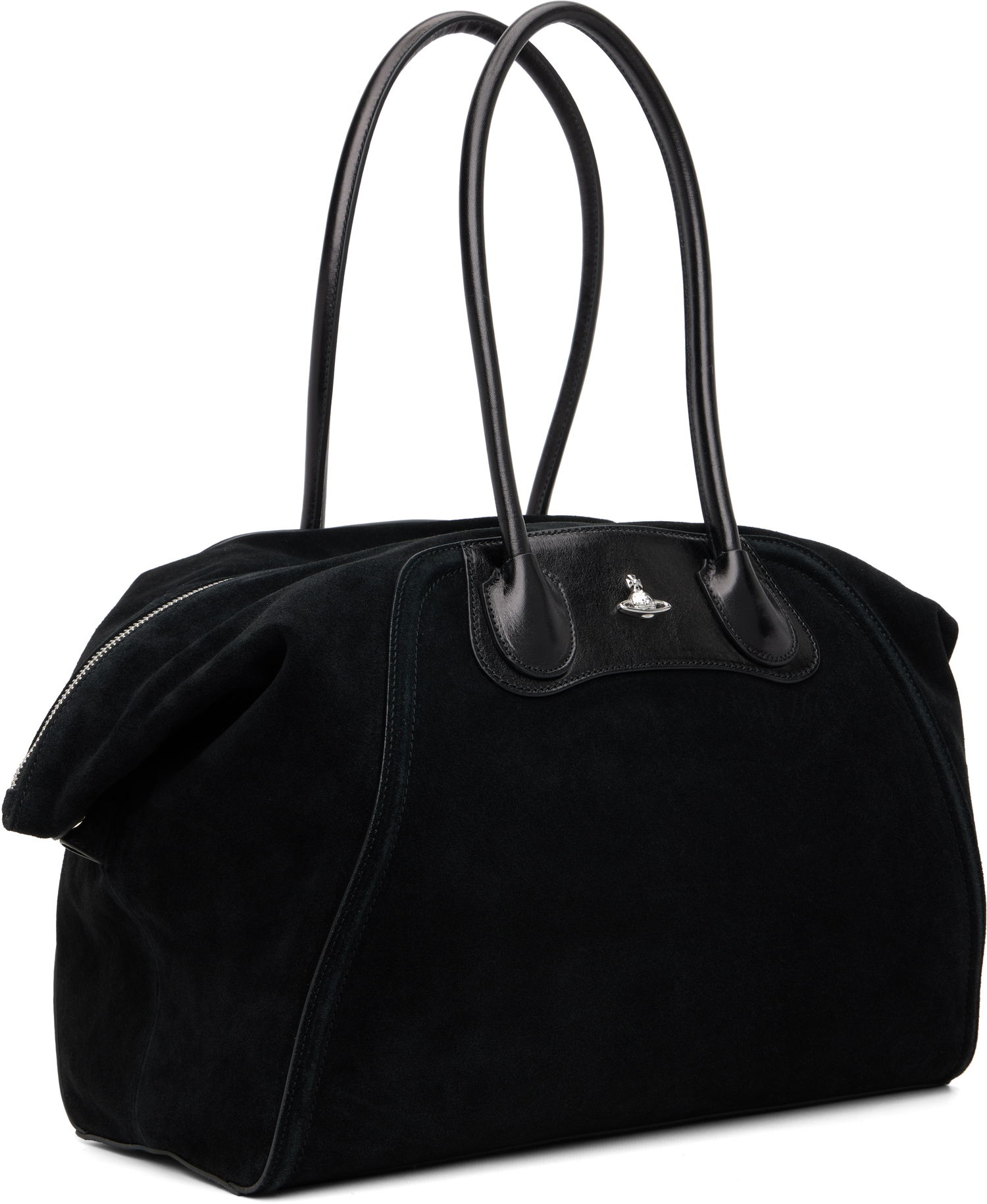 Голяма пазарска чанта Vivienne Westwood Shirley Holdall Tote Черно | 4701000FW-L007E-, 1