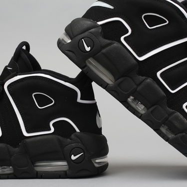 Кецове и обувки Nike Air More Uptempo Черно | 414962-002, 4