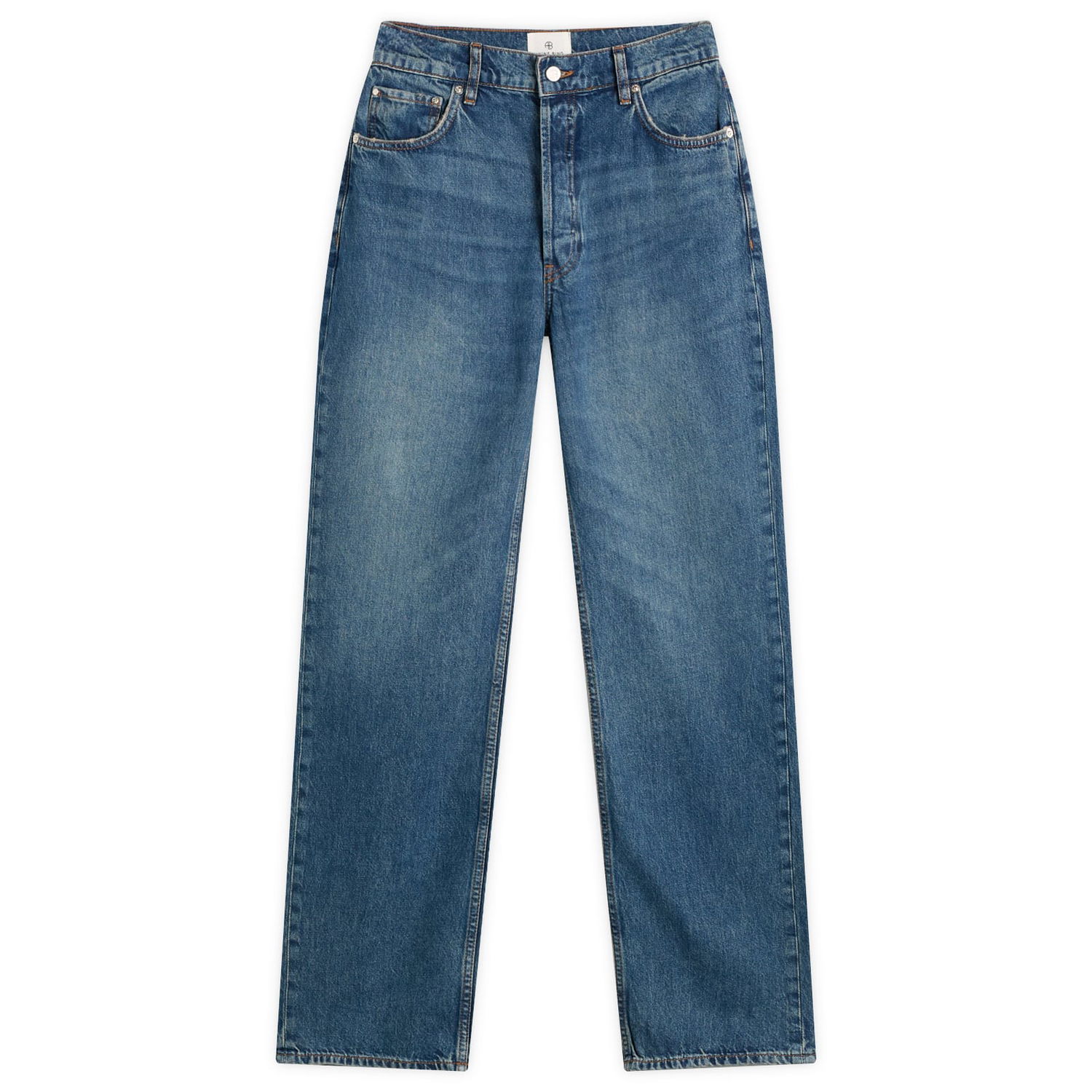 Дънки Anine Bing Gavin Long Jeans Синьо | A-06-11480-WHD53, 1