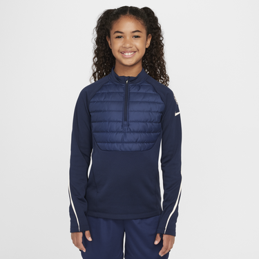 Суитчър Nike Chelsea FC Academy Winter Warrior Therma-FIT Drill Top Тъмно синьо | HF5307-452, 1