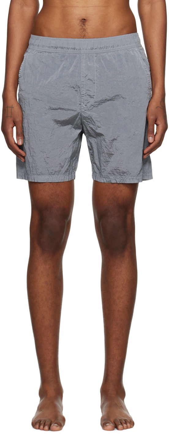 Къси панталони Stone Island Metallic Swim Shorts Сиво | 8015B0943, 0