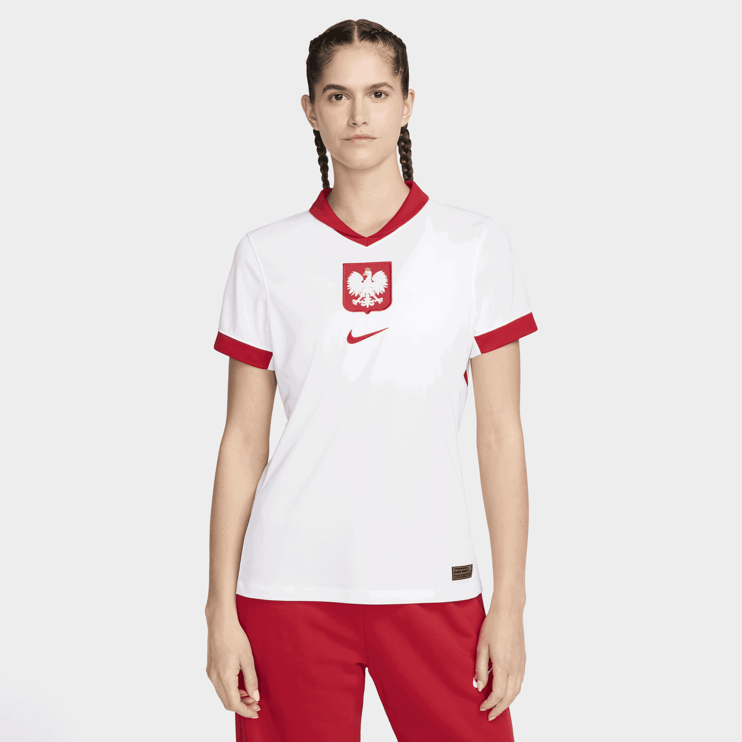 Фланелка Nike Dri-FIT Poland Stadium 2024/25 Replica Бяло | FQ8525-100, 0