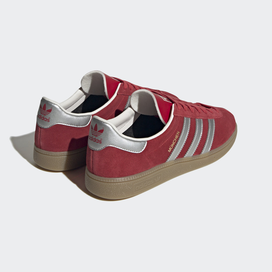 Кецове и обувки adidas Originals München Червено | GY7402, 1