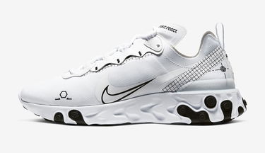 Кецове и обувки Nike React Element Бяло | CU3009-100, 0