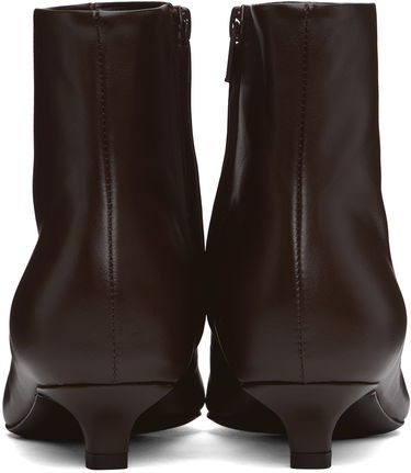 Кецове и обувки TOTEME Slim Ankle Boots Кафяво | 244-WAS931-LE0002, 1