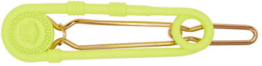 Значка Versace Versace Safety Pin Hair Clip Зелено | 1006259_1A00635, 0