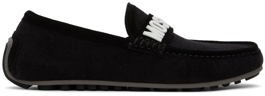 Облекло Moschino Moschino Drivers Loafers Черно | MB10030G0IGQ0000, 0