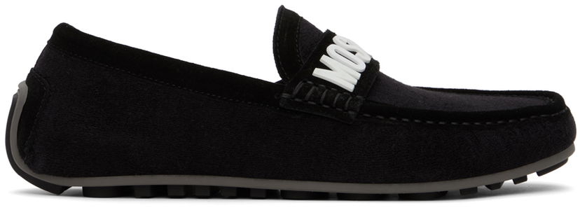 Облекло Moschino Moschino Drivers Loafers Черно | MB10030G0IGQ0000