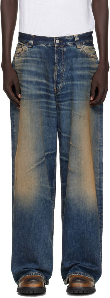 Дънки Acne Studios Acne Studios Loose Fit 2023 Jeans Синьо | C00094-, 0