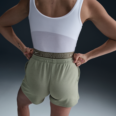 Къси панталони Nike Nike Sportswear Chill Terry Mid-Rise Shorts Зелено | IB7885-370, 2