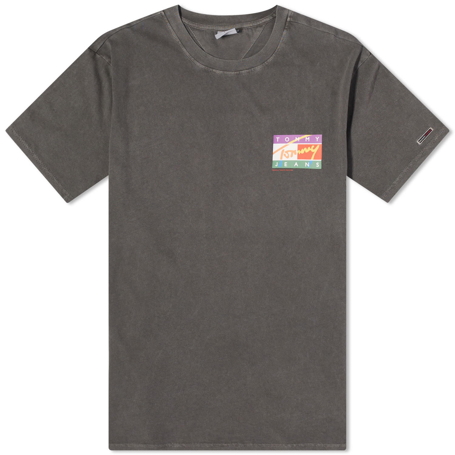 Тениска Tommy Hilfiger Signature Pop Flag Сиво | DM0DM16827BDS, 0