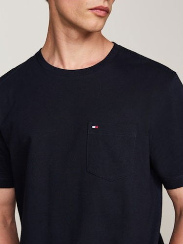 Тениска Tommy Hilfiger S/S T-Shirt Черно | MW0MW37283DW5, 2