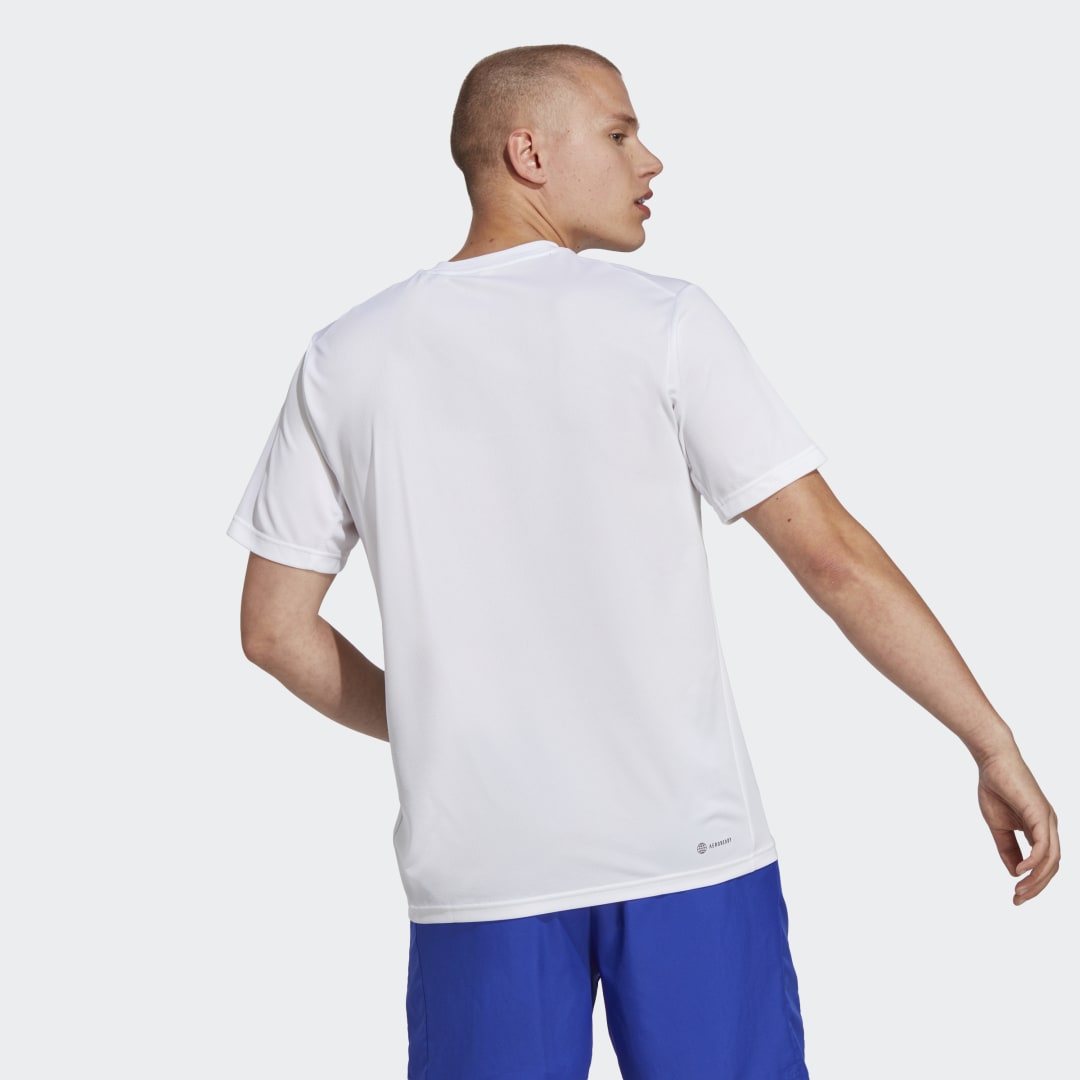 Тениска adidas Originals Train Essentials Training Бяло | IC7430, 1
