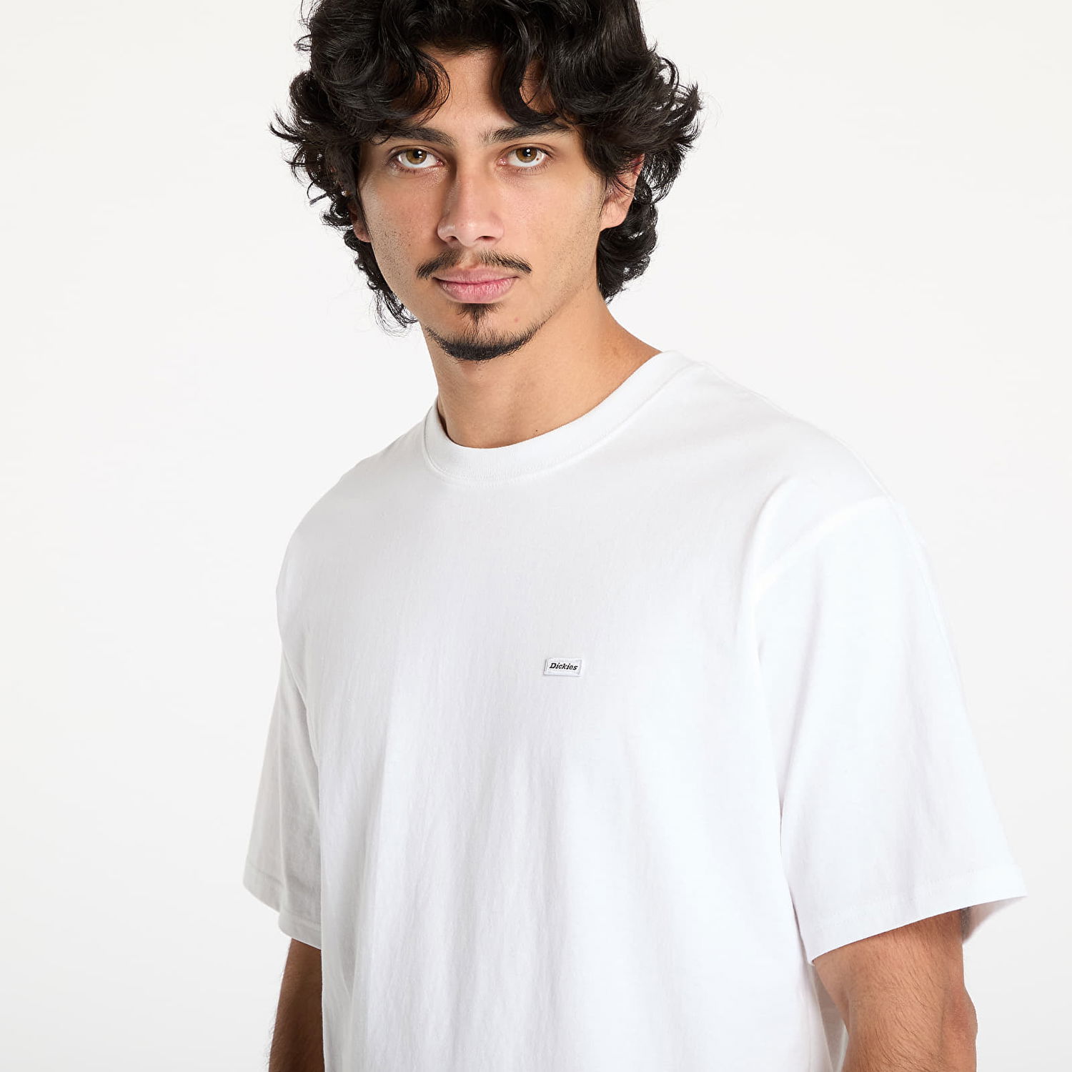 Тениска Dickies Clancy Heavyweight Short Sleeve T-Shirt Бяло | DK0A4Z4L0WH1, 1